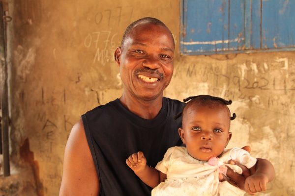 Roland and his granddaughter