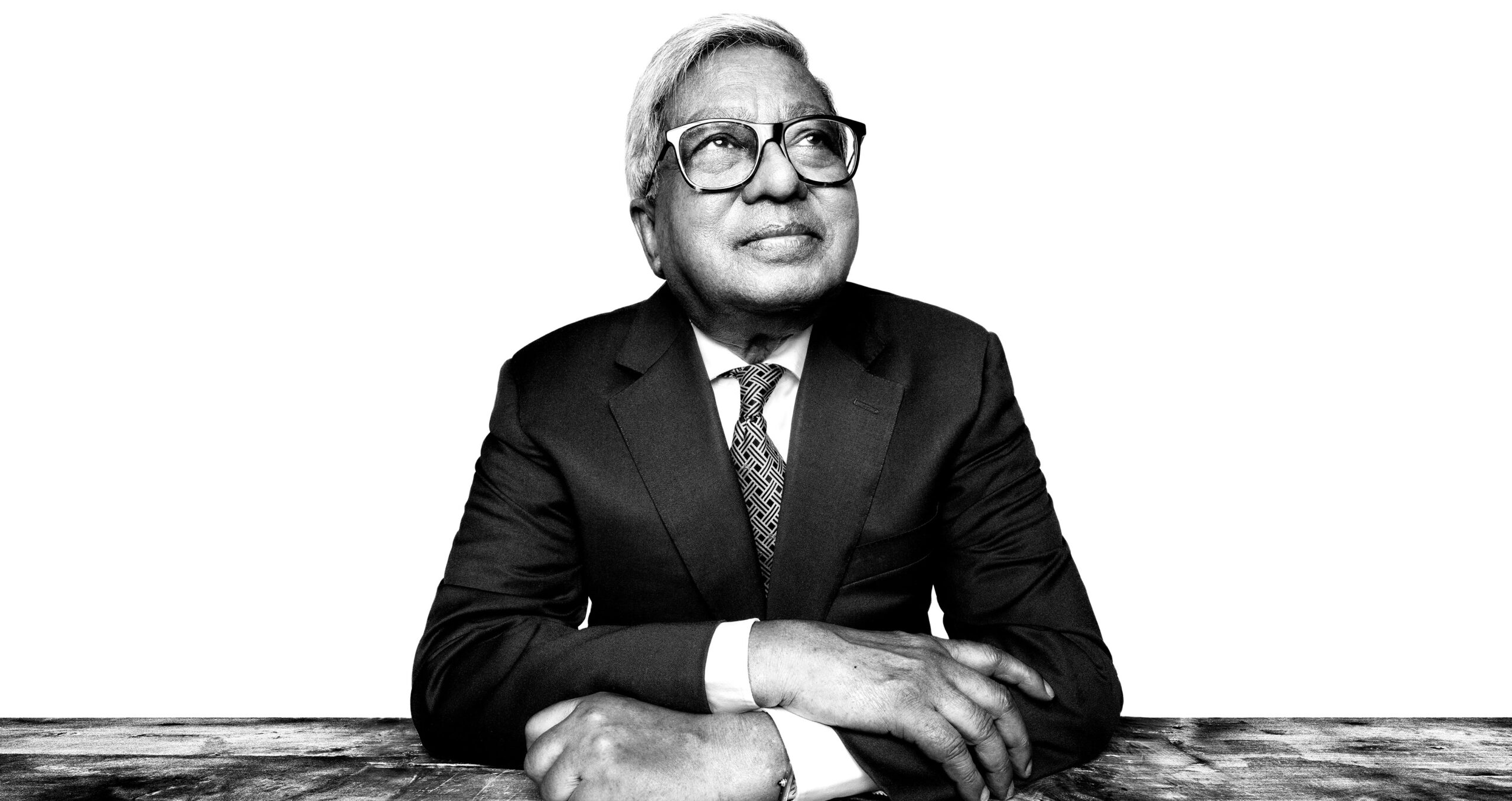 Sir Fazle Hasan Abed. Photo by Platon