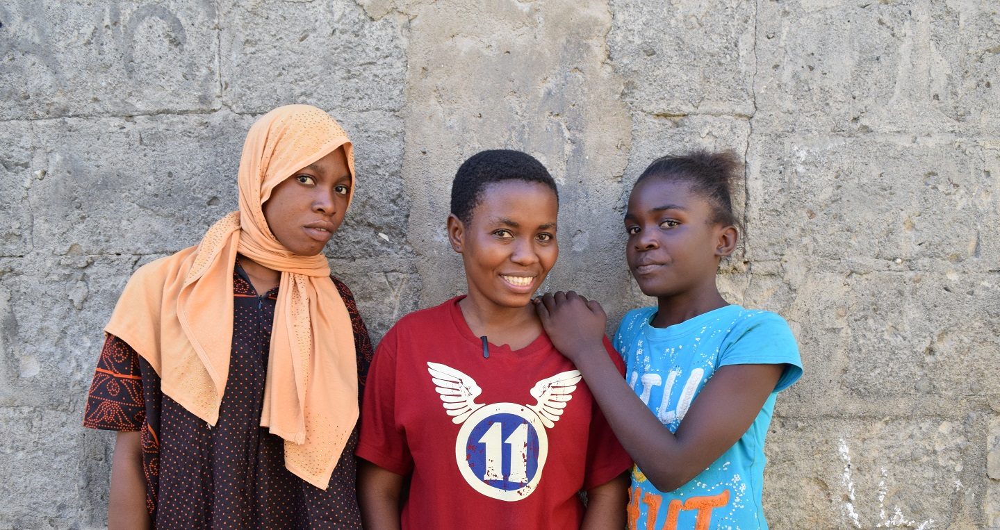 Girls club in Tanzania