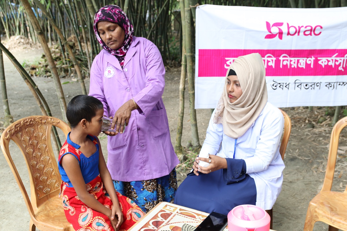 deworming camp