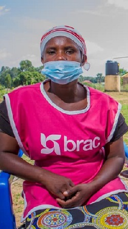 Leila a community health worker at BRAC