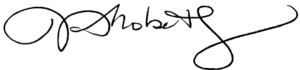 Digital signature reading "Julia Roberts"
